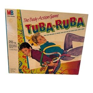 Milton Bradley Tuba-Ruba The Body Action Game Complete 1987 100% Complete VTG